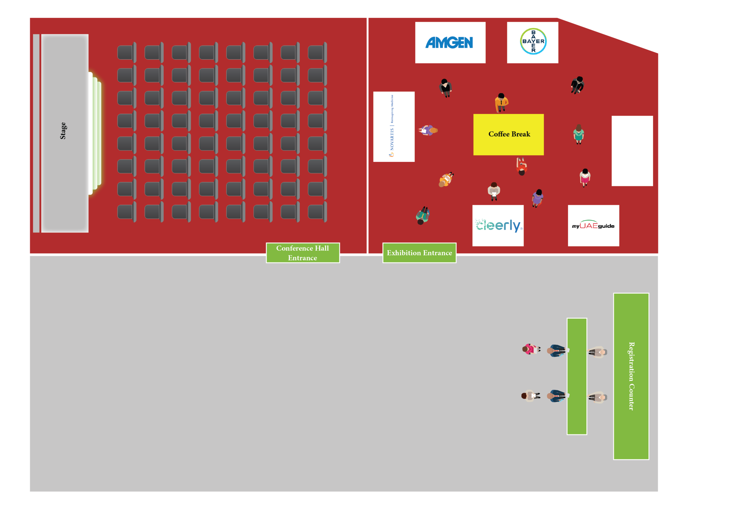CVUAE CONFERENCE FLOOR MAP